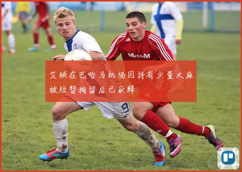 艾顿在巴哈马机场因持有少量大麻被短暂拘留后已获释