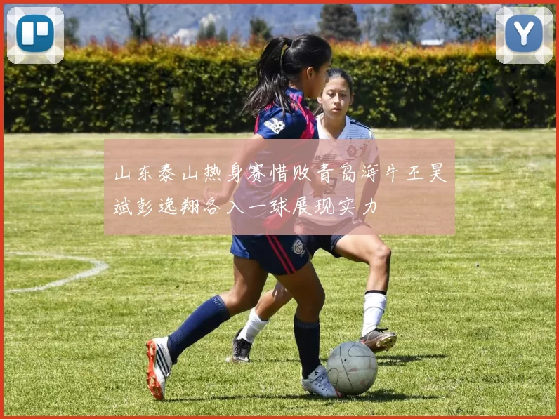 山东泰山热身赛惜败青岛海牛王昊斌彭逸翔各入一球展现实力